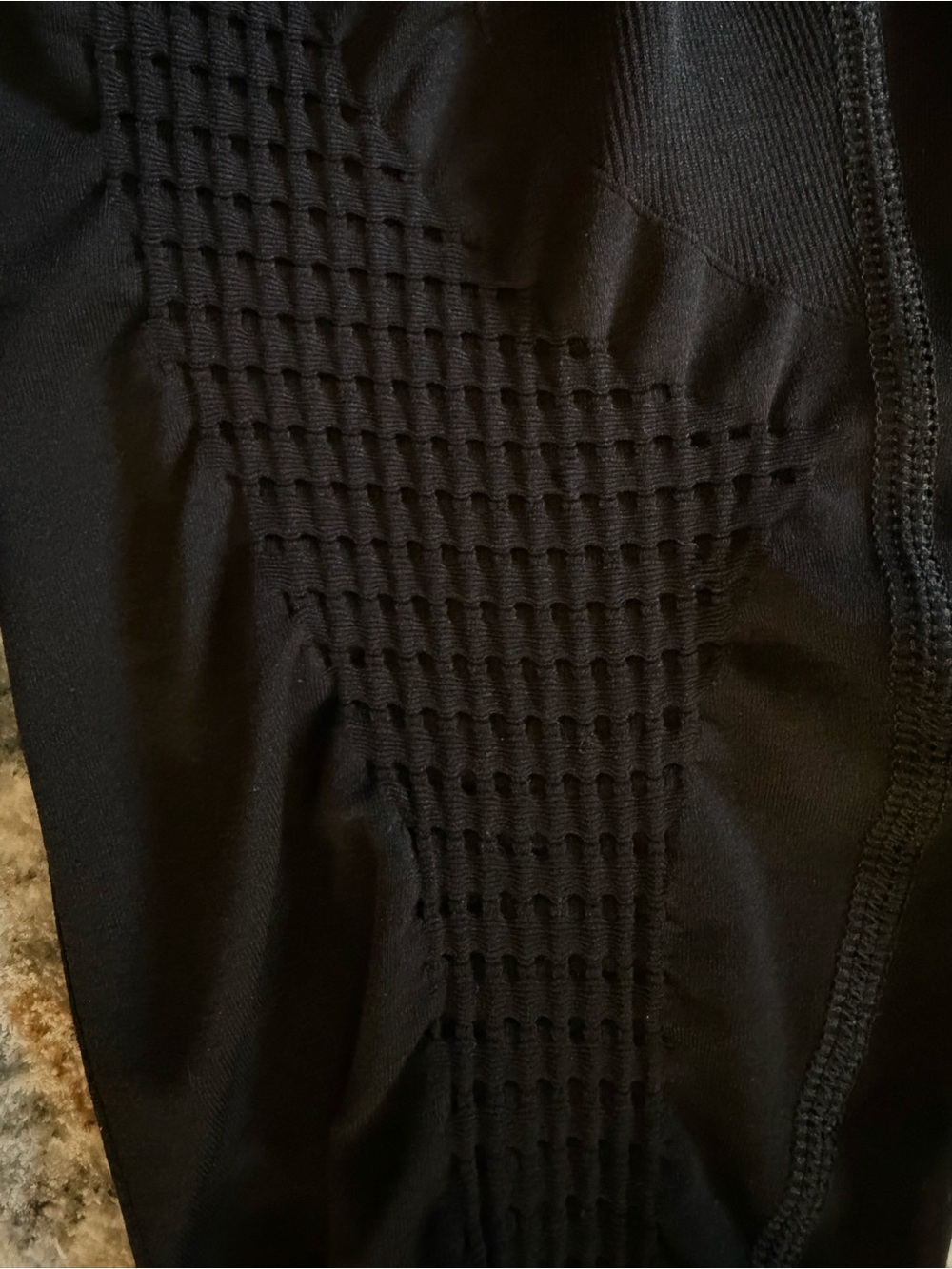 Women’s Alphalete Amplify Compression Contour Black Legging - Picture 3 of 5
